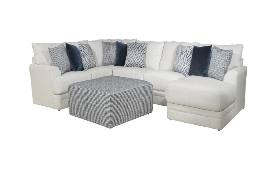 Divano componibile Polaris a 3 pezzi con chaise longue RAF