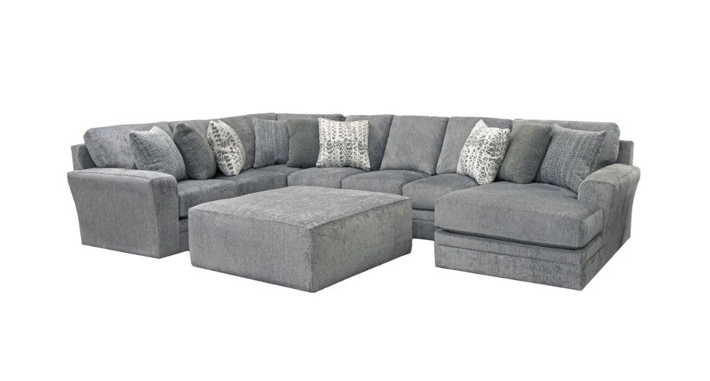 Divano Sezionale Glacier 3 Pezzi con Chaise RSF