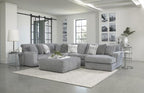 Divano Sezionale Glacier 3 Pezzi con Chaise RSF