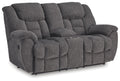 Divanetto Reclinabile Doppio Foreside Charcoal Con Console