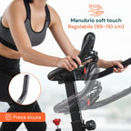 Indoor Bike Professionale – Telaio in Acciaio e Display con Supporto Telefono