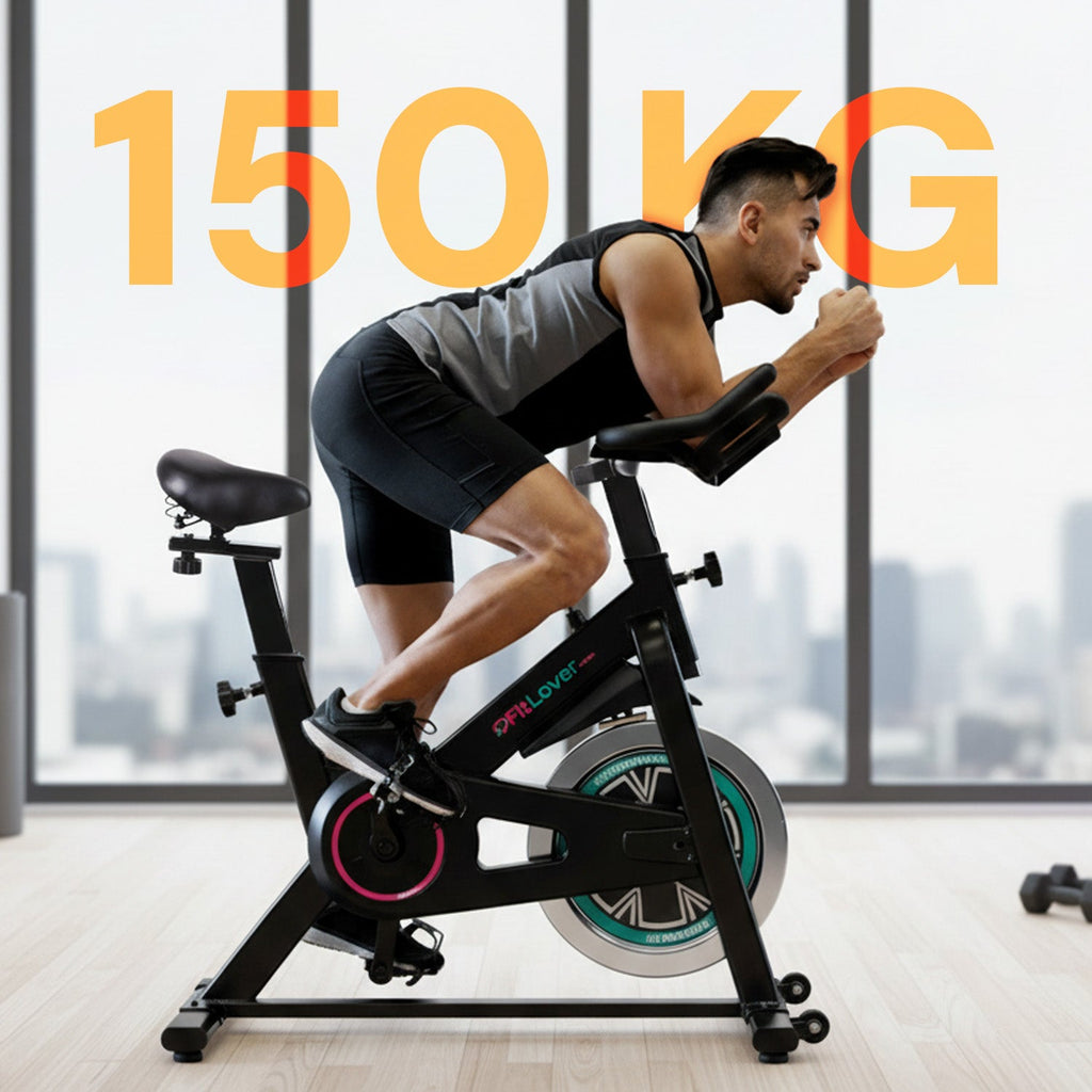 Indoor Bike Professionale – Telaio in Acciaio e Display con Supporto Telefono
