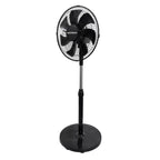 Ventilatore a Piantana 40W con 7 Pale in PP, 3 Velocità, Altezza Regolabile 80-100cm – Oscillazione Orizzontale 60° e Inclinazione 45°