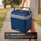 Borsa Frigo Elettrica 24L Caldo/Freddo – Raffredda fino a 18°C sotto la temperatura ambiente e scalda fino a 65°C (40/50W)