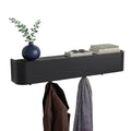 Appendiabiti da Muro Design Moderno con 4 Ganci a Scomparsa