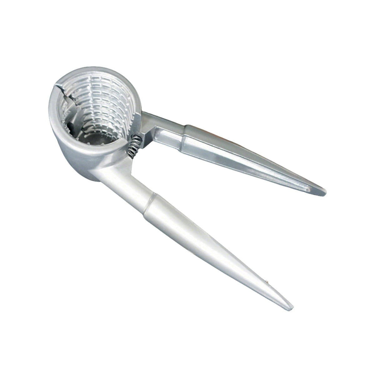 Schiaccianoci in alluminio ergonomico con molla integrata resistente