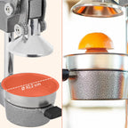 Spremiagrumi Manuale a Leva Professionale Struttura in Ghisa con Filtro
