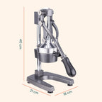 Spremiagrumi Manuale a Leva Professionale Struttura in Ghisa con Filtro