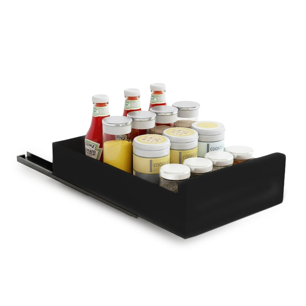 Cassetto universale estraibile 25x43 cm in acciaio - Portata 10kg