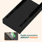Cassetto universale estraibile 25x43 cm in acciaio - Portata 10kg