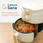 Set 100 pz carta forno per friggitrice ad aria – Impermeabile e resistente al calore