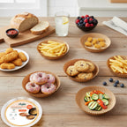 Set 100 pz carta forno per friggitrice ad aria – Impermeabile e resistente al calore