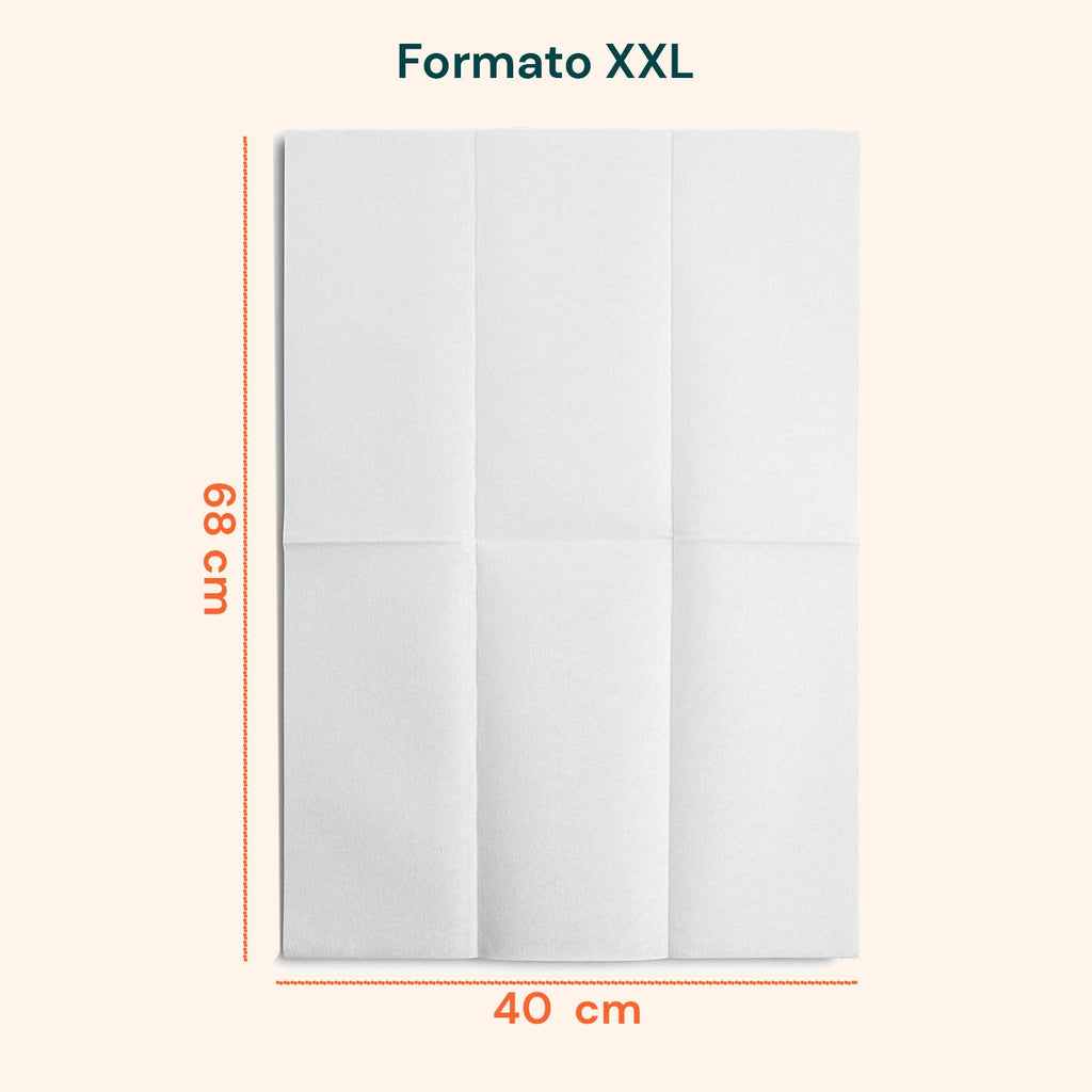 Asciugamani Monouso 68x40 cm – TNT XXL 16 / 576 Pz per Igiene Quotidiana