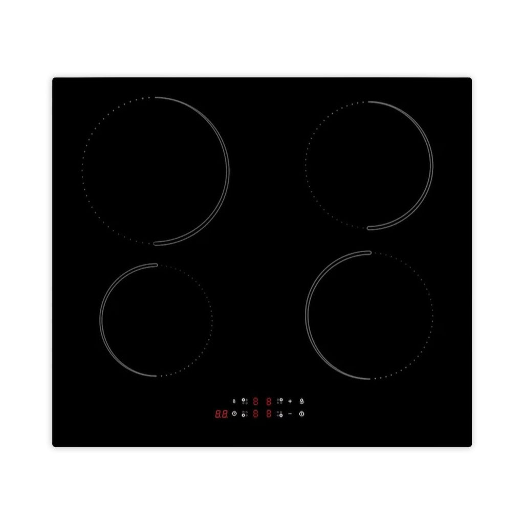 Piano a induzione da incasso con 4 zone di cottura – Potenza 7200W