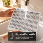 Condizionatore portatile 9000 BTU 3 in 1 in ABS con telecomando (Classe A R290), 950W + timer