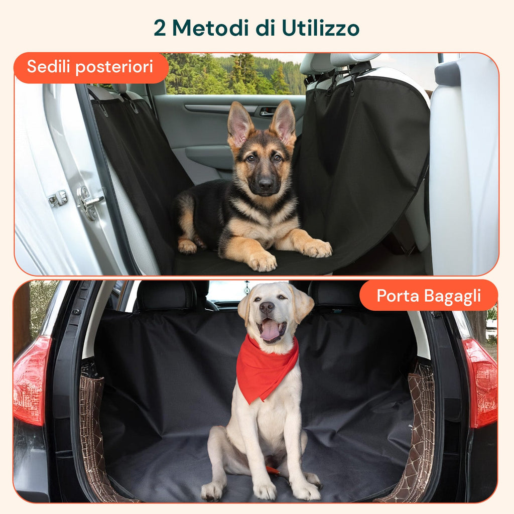 Coprisedile Auto per Animali – Impermeabile e Facile da Installare