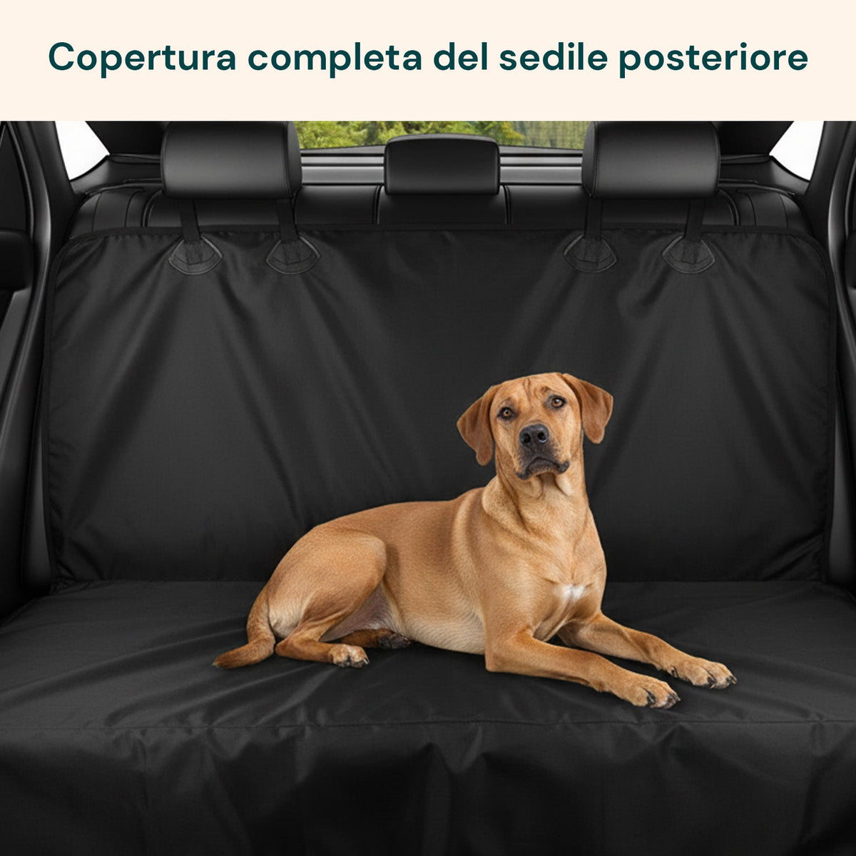 Coprisedile Auto per Animali – Impermeabile e Facile da Installare