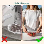 Coperchi in Silicone Estensibili – Set da 6 Misure da 6 a 19,6 cm, Riutilizzabili e Senza BPA