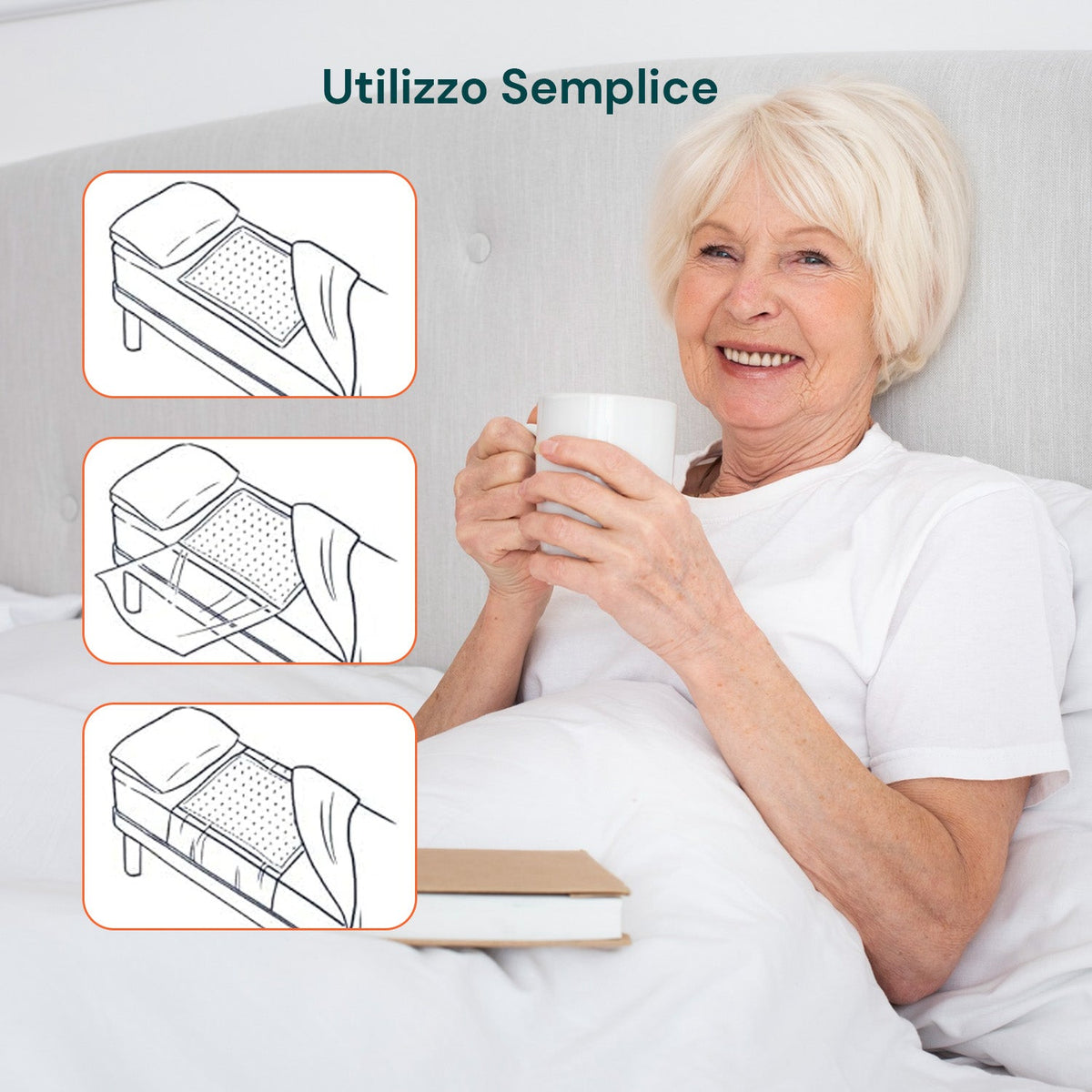 Traversa salvaletto 80x180 cm in set da 10 o da 60 pz unisex