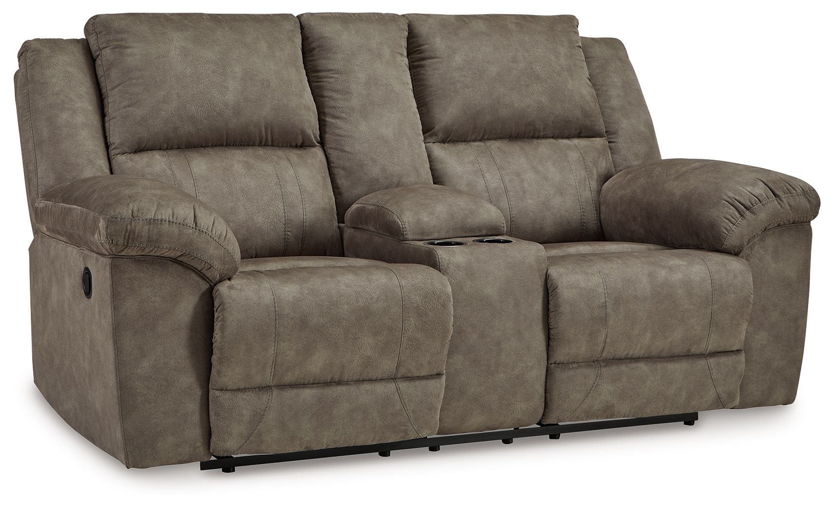 Divanetto reclinabile doppio Laresview Fossil con console