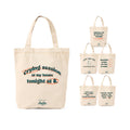 Borsa shopper riutilizzabile 35x40 cm in cotone e poliestere