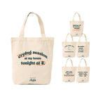 Borsa shopper riutilizzabile 35x40 cm in cotone e poliestere