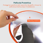 Specchio Parabolico di Sicurezza Ø60 cm con Staffe di Fissaggio