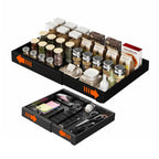 Cassetto estensibile universale in acciaio 30-50 cm - Portata 8 kg