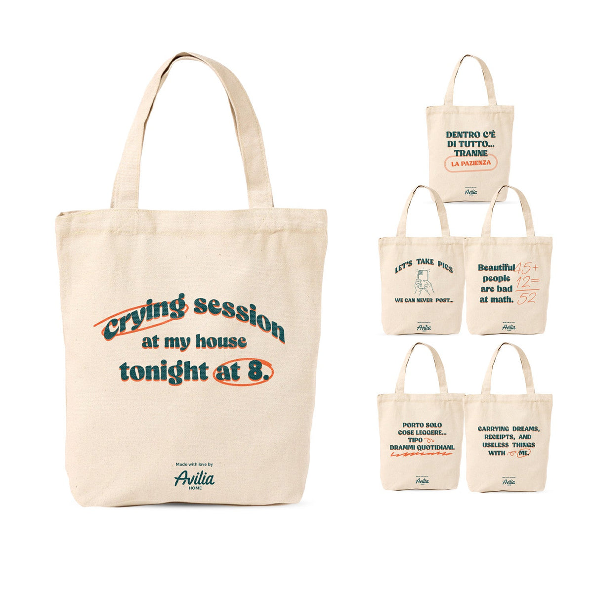 Borsa shopper riutilizzabile 35x40 cm in cotone e poliestere