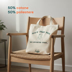 Borsa shopper riutilizzabile 35x40 cm in cotone e poliestere