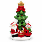 Statuetta Natalizia Luminosa in Ceramica 26 cm con LED, 10 Soggetti