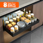 Cassetto estensibile universale in acciaio 30-50 cm - Portata 8 kg