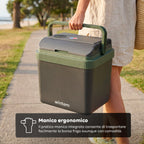 Borsa Frigo Elettrica 24L Caldo/Freddo – Raffredda fino a 18°C sotto la temperatura ambiente e scalda fino a 65°C (40/50W)